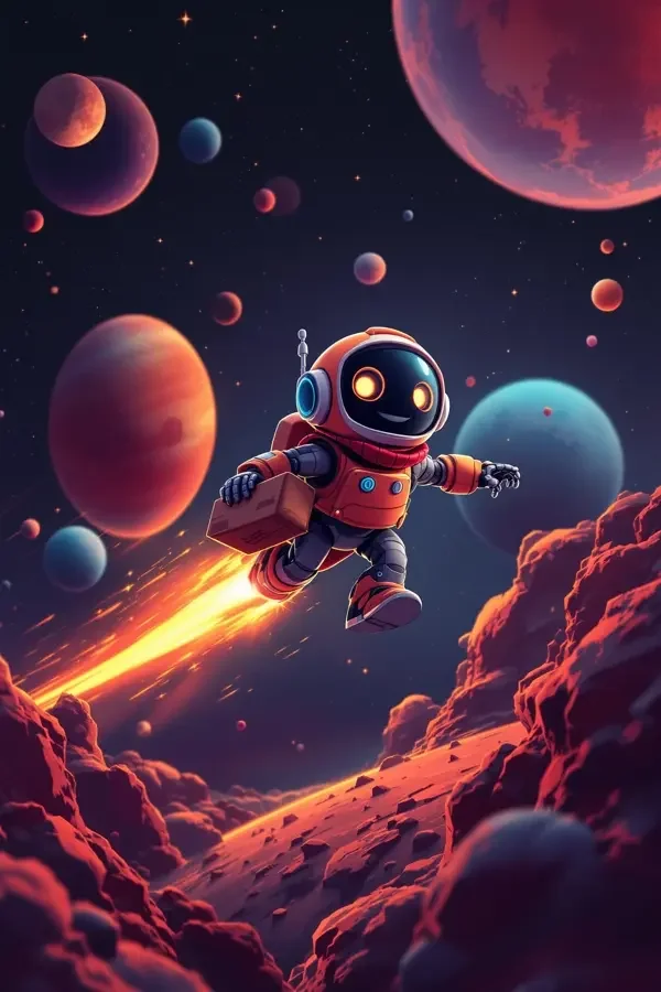 宇宙快递员相关推荐封面